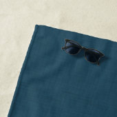 Weißes Siegel Strandtuch (Beispiel)