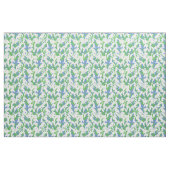 Weißes Snowdrops auf weichem blauem Blumenmuster Stoff (Fat Quarter (45,7 x 55,9 cm))