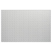 Weißes Spitzemuster auf grauem Hintergrund Stoff (Yard (91,4 cm))