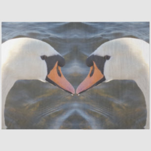 Weißes Swan-Tissue-Papier Seidenpapier