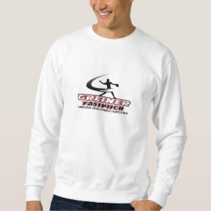 weißes Sweatshirt