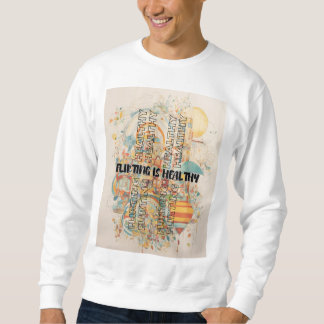 Weißes Sweatshirt für Männer