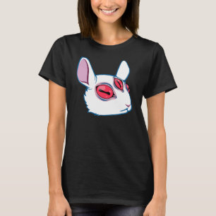 weißes T-Shirt des Kaninchen-3eyed