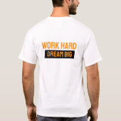 weißes T-Shirt für Männer (Rückseite)
