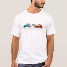 Weißes T-Shirt mit 3 Trauern