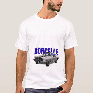 weißes T-Shirt mit einzigartigem Design