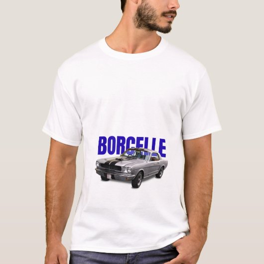 weißes T-Shirt mit einzigartigem Design (Vorderseite)