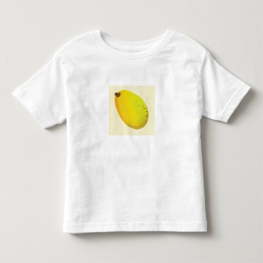 Weißes T-Shirt mit Mango (Vorderseite)