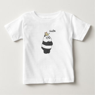 weißes, T-Shirt, Panda Baby T-shirt