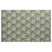 Weißes Tara-Gewebe Stoff (Fat Quarter (45,7 x 55,9 cm))