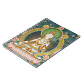 Weißes Tara-Notizbuch Notizblock (Linke Seite)