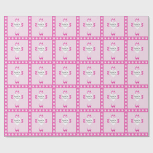 Weißes Taufpapier Geschenkpapier