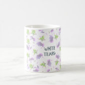 Weißes tears|Mug Kaffeetasse (Mittel)