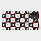 Weißes Teddybär iPhone Hülle Bier (Rückseite (Horizontal))