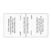 Weißes Template für ein Lippenbalsam (Vorne)