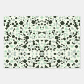 Weißes Terrazzo-Packpapier Geschenkpapier Set (Vorderseite 3)