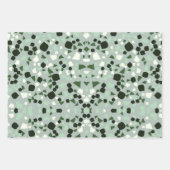 Weißes Terrazzo-Packpapier Geschenkpapier Set (Vorderseite 2)