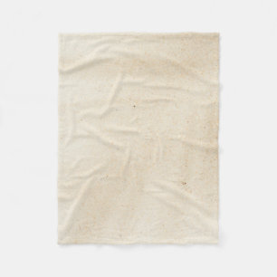 Weißes Textil mit schwarzem Schatten Fleecedecke