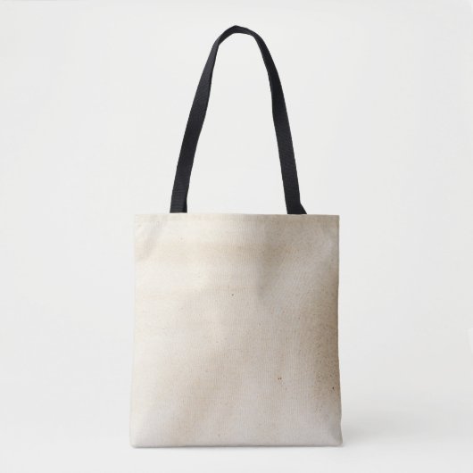 Weißes Textil mit schwarzem Schatten Tasche (Vorderseite)