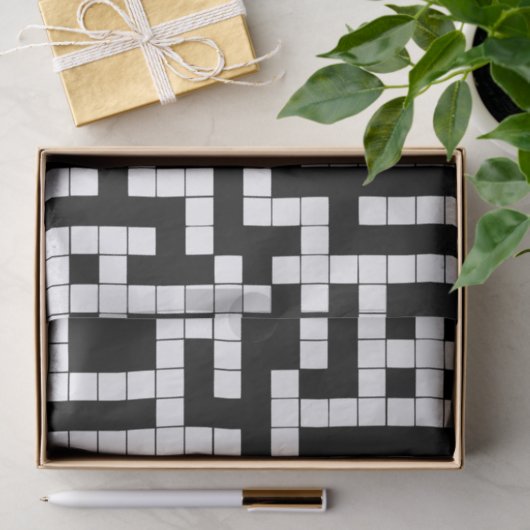 Weißes Thunfischpapier für Schwarzweiß Seidenpapier (Geschenk)