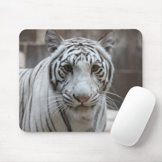 Weißes Tiger mousepad (Mit Mouse)