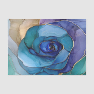 Weißes Tissue (Blaufarben) II Seidenpapier