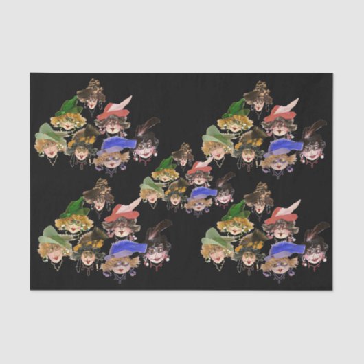 Weißes Tissue Seidenpapier (Vorderseite)