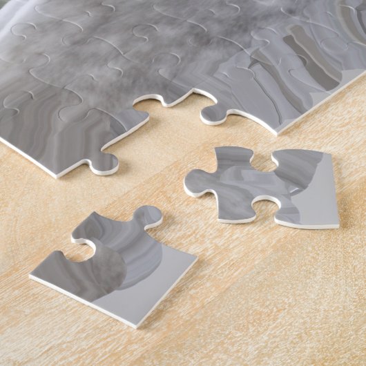 Weißes Traumpferd Puzzle (Seite)