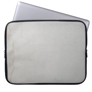 Weißes Tuch mit Fleck Laptopschutzhülle