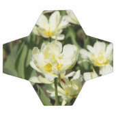 Weißes Tulpen-Foto Fußball (Flach)