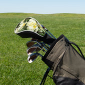 Weißes Tulpen-Foto Golf Headcover (In SItu)
