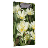 Weißes Tulpen-Foto Klemmbrett (Rechts)