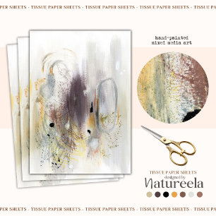 Weißes und graues abstraktes Kunstpapier Seidenpapier