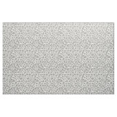 Weißes und graues Leopard-Gewebe Stoff (Fat Quarter (45,7 x 55,9 cm))