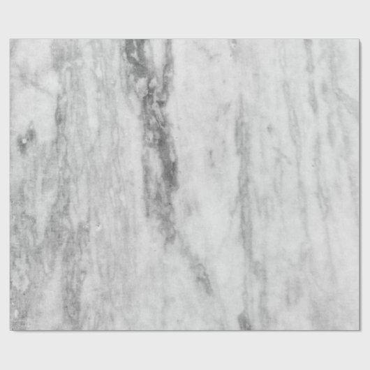 Weißes und graues Marmorbeschaffenheits-Muster Geschenkpapier (Flach)