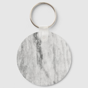 Weißes und graues Marmorbeschaffenheits-Muster Schlüsselanhänger