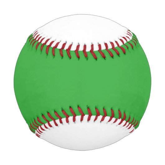 Weißes und grünes Baseball (Vorderseite)