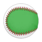 Weißes und grünes Baseball (Vorderseite Links)
