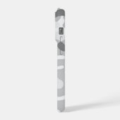 : Weißes und grünes Marmor-iPhone-Case ❄️ | Cool L iPhone Hülle (Linke Seite)