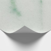 Weißes und grünes Marmorpapier Geschenkpapier (Ecke)
