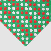 Weißes und grünes Tissue Seidenpapier (Ausschnitt)