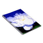 Weißes und lila Foto Notizblock (Rechte Seite)