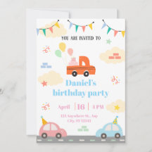 Weißes und orangefarbenes Illustrationsspielzeug