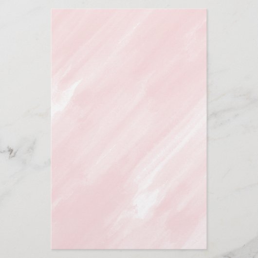 Weißes und rosa Aquarellfarben-Seifenwrap Papier (Vorderseite)