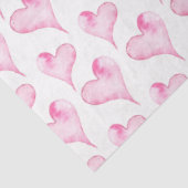 Weißes und rosafarbenes Teppichpapier Seidenpapier (Ausschnitt)