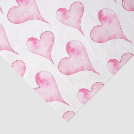 Weißes und rosafarbenes Teppichpapier Seidenpapier (Ausschnitt)