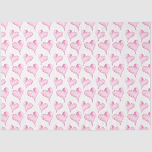 Weißes und rosafarbenes Teppichpapier Seidenpapier (Vorderseite)