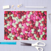 Weißes und rotes Weißes Süßkartoffelpapier Seidenpapier (Handwerk)