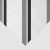 Weißes und schwarzes diagonal gestreiftes Tissue-W Seidenpapier (Ausschnitt)