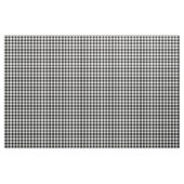 Weißes und schwarzes Gingham-Karo Stoff (Yard (91,4 cm))